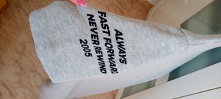Vestido Zara Gris - Talla S
