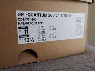 Zapatillas Asics Gel Quantum 360 VIII - Talla 45