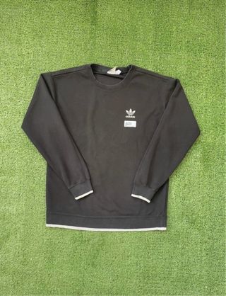 Sudadera Adidas Negra Vintage Talla S