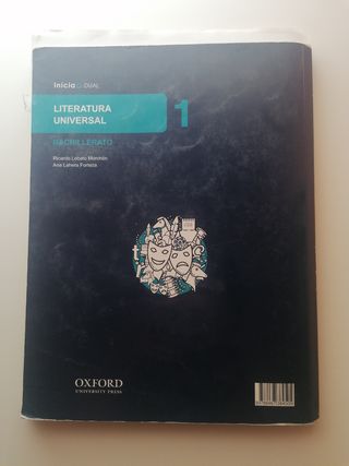 Inicia Literatura Universal 1.º Bachillerato. L...