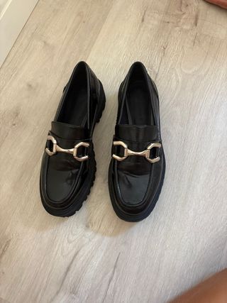 Zapatos Stradivarius negros - 39