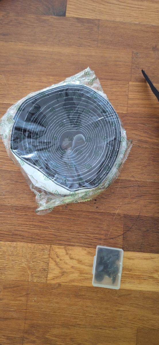 Mosquitera magnética negra puerta