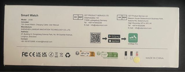 Smartwatch TUYOMA Reloj Inteligente