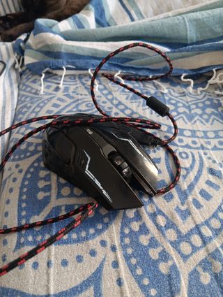 Ratón Gamer - Negro
Tiene luces led