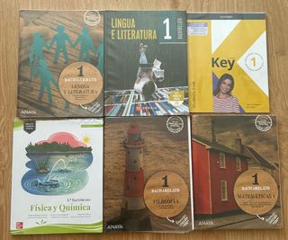 LIBROS DE TEXTO 1 BACHILLER