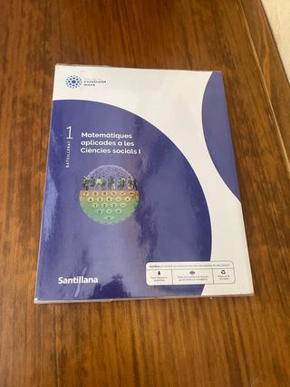 MATEMATIQUES APLICADES A LES CIENCIES SOCIALS I...