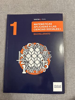 Inicia Matemáticas aplicadas a las Ciencias Soc...
