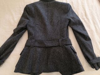 Chaqueta Tweed Gris XS