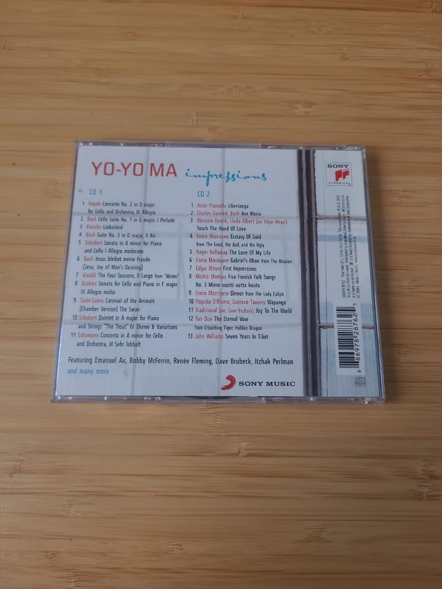 CD Yo-Yo Ma: Impressions