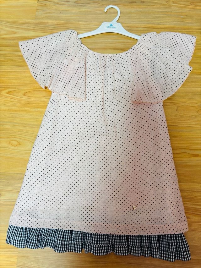 Vestido Miranda niña lunares - Talla 14