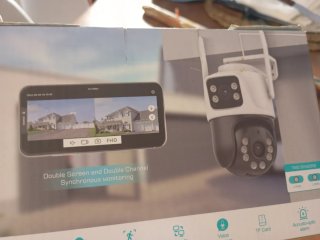 Cámara vigilancia Wifi 360°