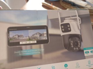 Cámara vigilancia Wifi 360°