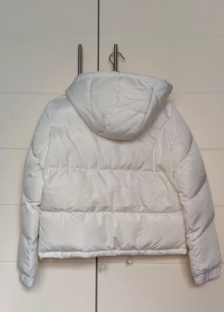 Plumífero blanco mujer