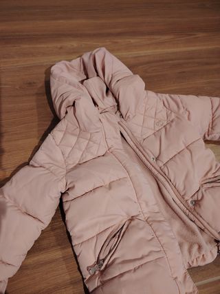 Abrigo rosa Zara niña