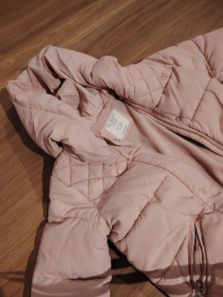 Abrigo rosa Zara niña
