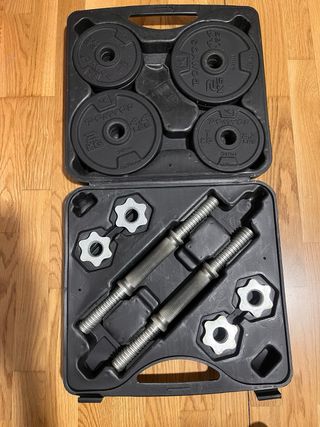 Mancuernas 20kg Domyos