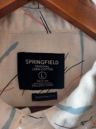 Camisa Springfield L - Manga Corta