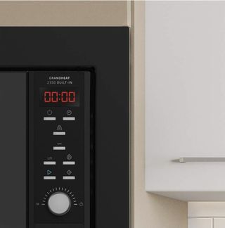 microondas cecotec Grandheat 2350 build in black