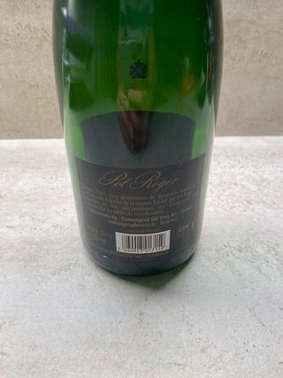 Champagne Pol Roger Rosé 2015
Bottiglia Vuota
