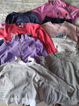 Lote oferta chaquetas niña 6 años