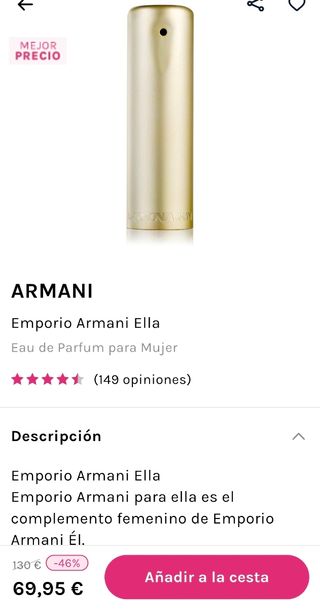 Giorgio Armani Perfume Emporio she