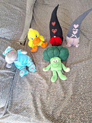 Set 5 peluches misti
