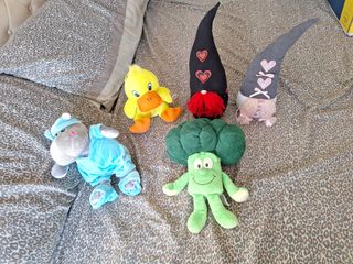 Set 5 peluches misti
