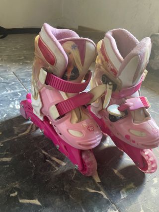 Patines Barbie niña talla 27