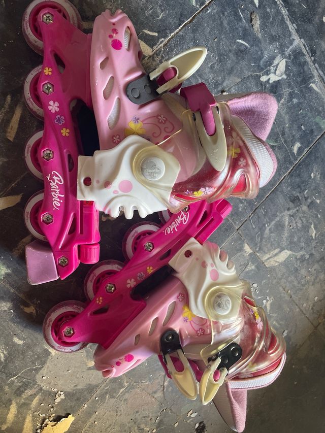 Patines Barbie niña talla 27