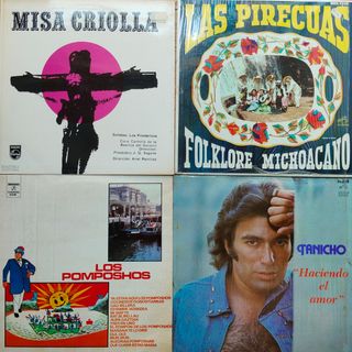 lote de vinilos variados