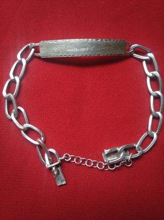 Pulsera plata 21cm - Esclava