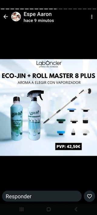 Roll Master 8 Plus - Limpieza
