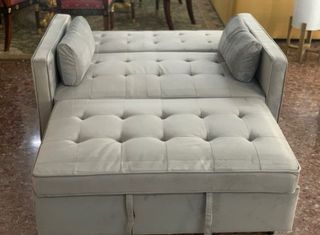 Sofá cama gris  Nuevo - Envio gratis