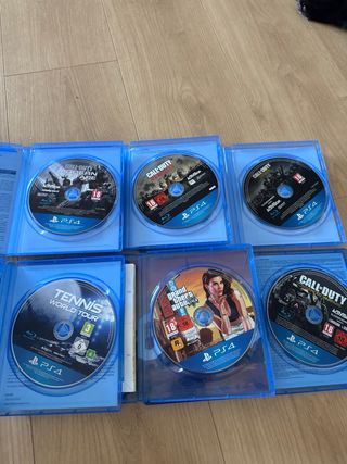 6 Juegos PS4 - Variados