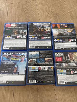 6 Juegos PS4 - Variados