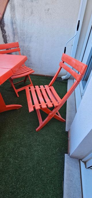 Mesa y sillas para tu terraza