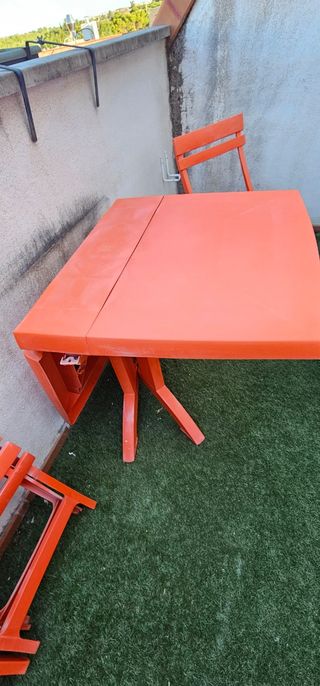 Mesa y sillas para tu terraza