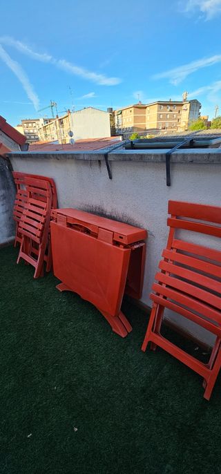Mesa y sillas para tu terraza