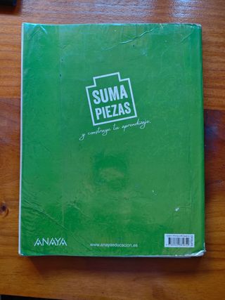 Libro Biología 2° Bachillerato (Anaya Suma Piezas)