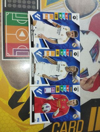 3 Cromos Real Madrid 23-24