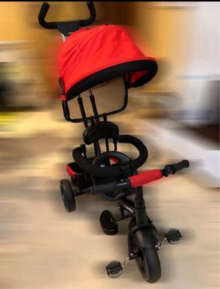 Triciclo infantil rojo-negro