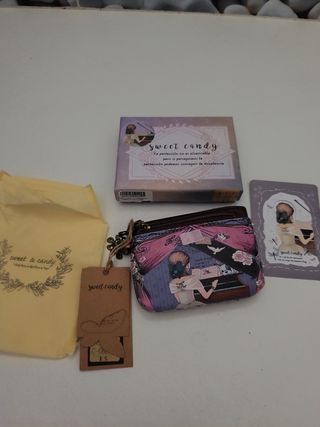 Monedero Sweet Candy - Rosa y Morado