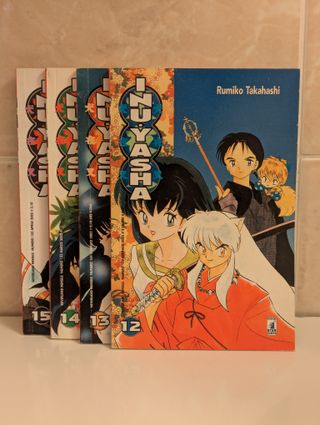 Inuyasha Volumi 12 - 13 - 14 - 15 Manga Star Comic