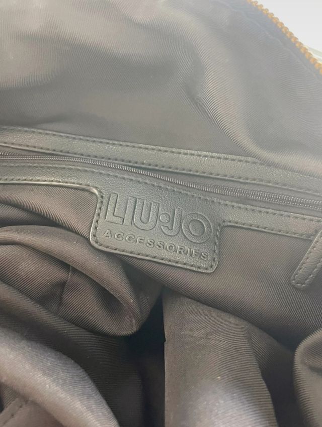 Borsa Liu Jo tote grigio nero