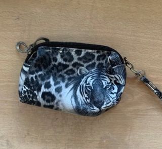 Monedero leopardo & tigre