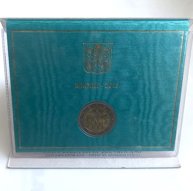 Moneda 2€ Vaticano 2013 JMJ Río