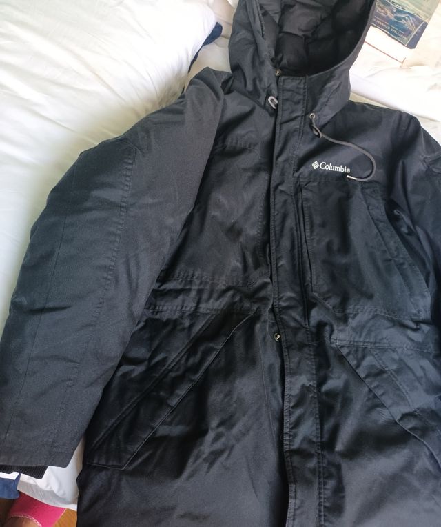 Parka Columbia negra
