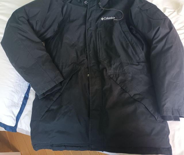 Parka Columbia negra