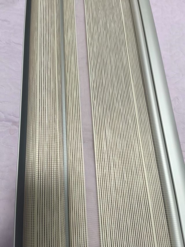 Cortina estores beige - tejido