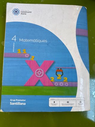 MATEMATIQUES 4 PRIMARIA CONSTRUINT MONS